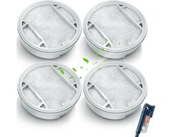 Namajunas - 4 stuks filters vervanging geschikt voor Philips 5000 Series XV1651/01 XC5041, XC5043, XC5141, XC5142, XC5242, XC5243, XC5244 Batterij Stofzuiger - Stofzuiger onderdelen - accessoires - Uitwasbaar en Herbruikbaar