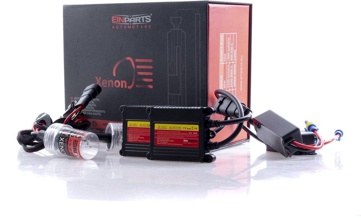 Einparts Xenon Canbus Kit Hb4M 6000K Slim Voor Hid-Systemen In Auto's