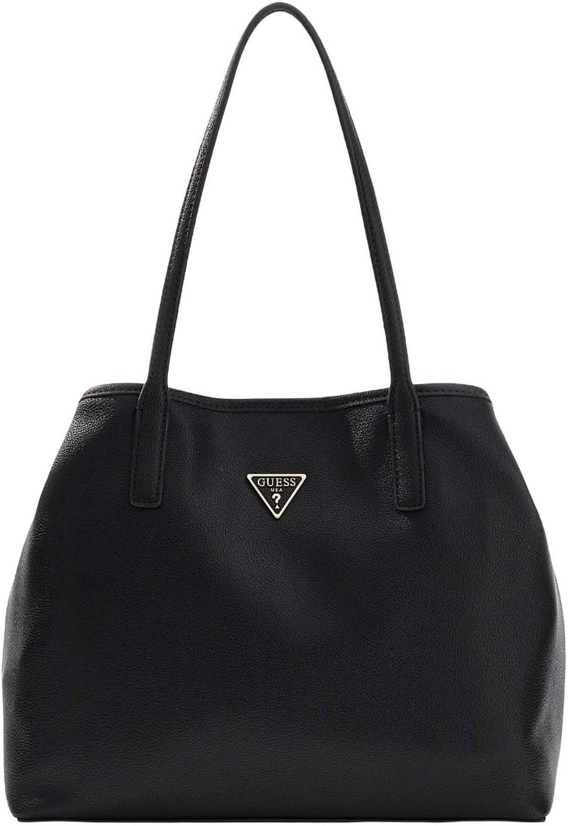 Dames Shopper - Handtas Set - Dagelijks Gebruik - 2-in-1 Ontwerp - 33x15x27 cm - Zwart