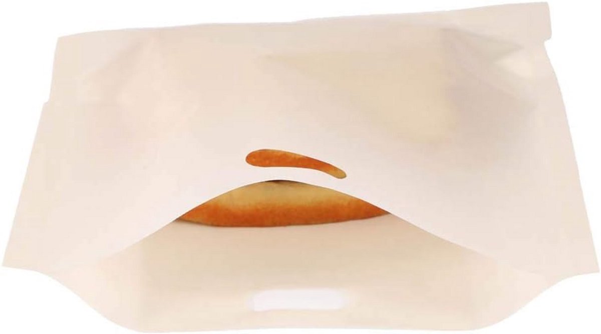 Broodrooster Tas - Sandwich Zak - Snel Opwarmen - Herbruikbaar Non-stick - 17x19CM - Multi