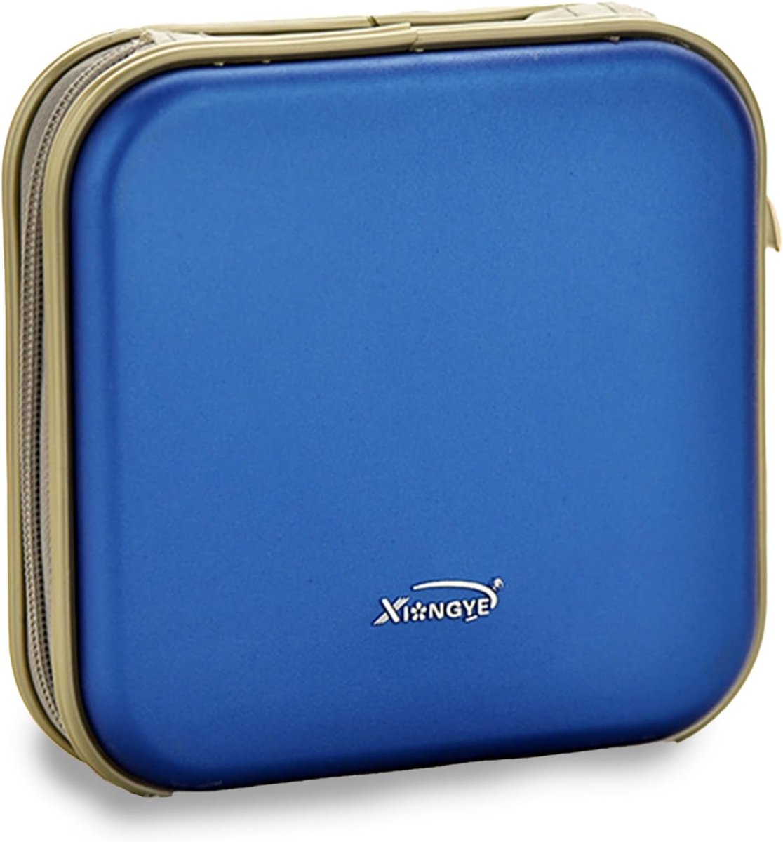 CD Opbergmap - Dvd Hoezen - Media Opslag - Beschermt Tegen Krassen - 15.5cm Diameter - Blauw