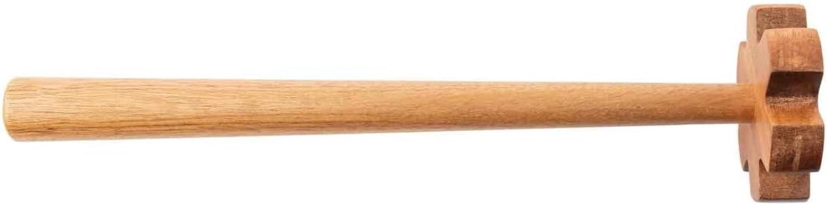 Houten Karn - Keuken Gereedschap - Boter Maken - Traditioneel Ontwerp - 31 cm Lengte - Bruin