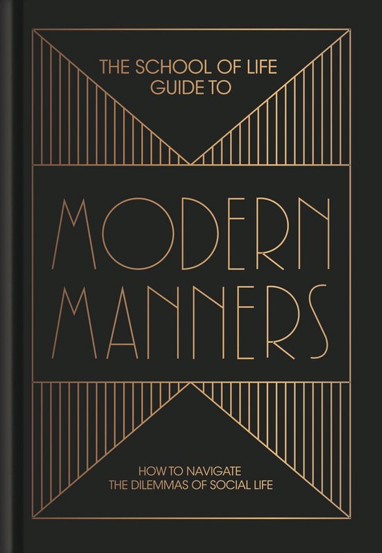 The School of Life Guide to Modern Manners - cover