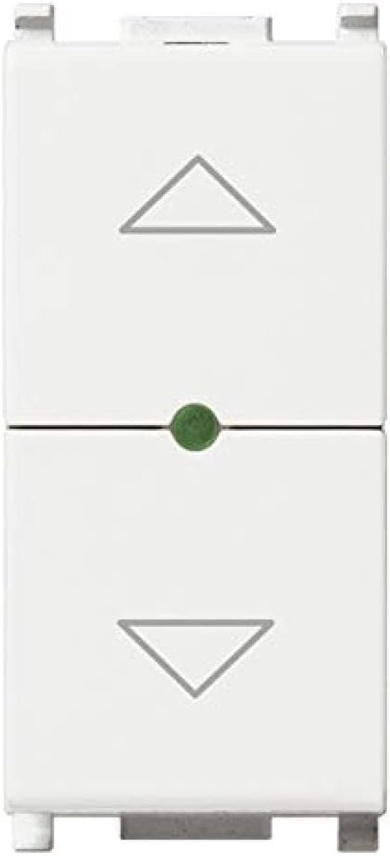 Elektronische Rolluikschakelaar - Centrale Besturing - Rolluiken Bediening - Positie Geheugen - 23 x 49 x 511 cm - Wit