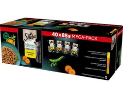 Sheba Nature's Collection - Katten Natvoer Drobiowe Smaki - 40x85g - Graanvrij
