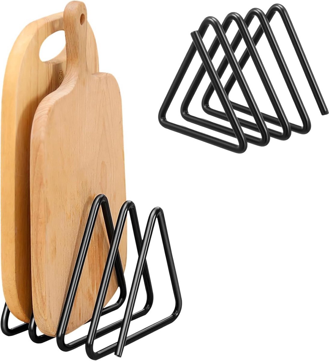 Keuken Organizer - Snijplank Houder - Kasten Ordenen - Metaal Constructie - 10 x 8 x 2 cm