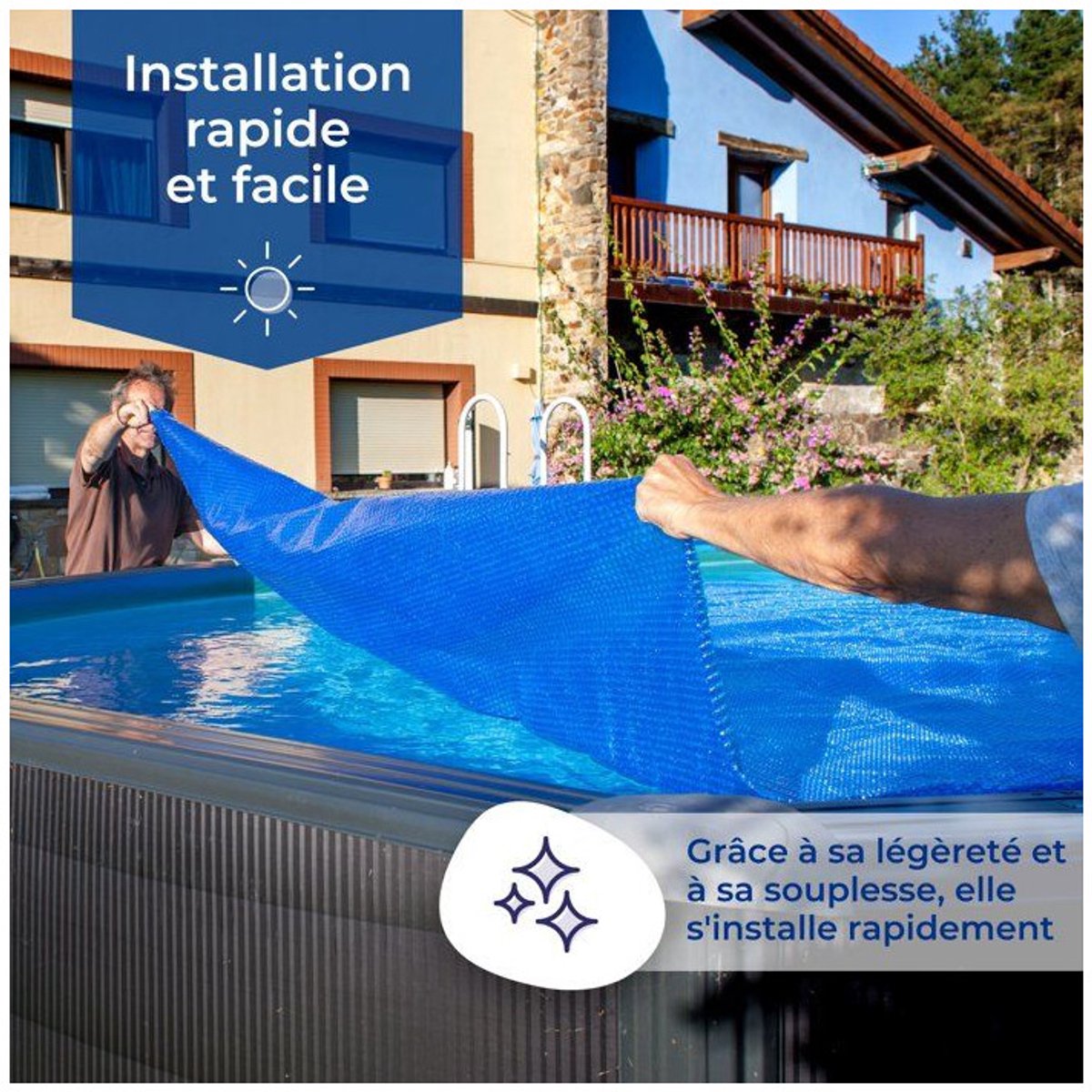 Gre Solar Cover - 600 x 300 cm