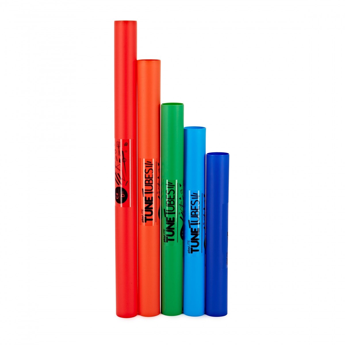 playLITE Tune Tubes, Chromatische Expansie Set van Gear4music