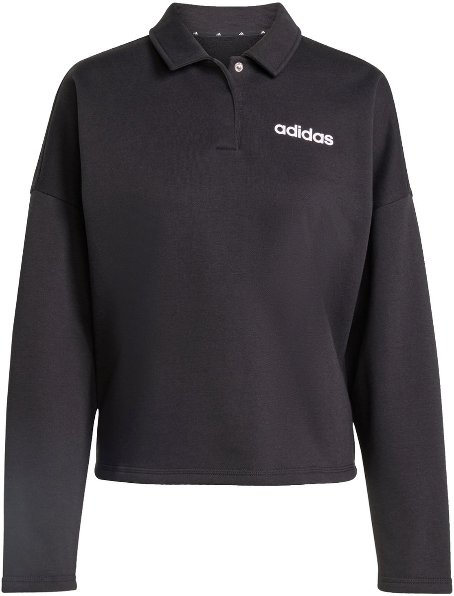 adidas Essentials Polo Sweater Dames Zwart