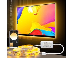 Slimme Ledstrip - RGBWW Verlichting - Sfeerverlichting TV - Zigbee 3.0 Compatibel - 3 Meter Lengte - Verstelbaar