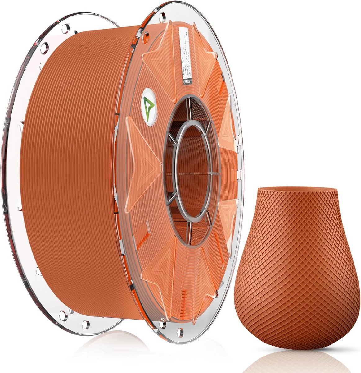 PLA Filament - 3D Print Materiaal - Snel Printen - RFID Identificatie - 1kg Spoel - Bruin