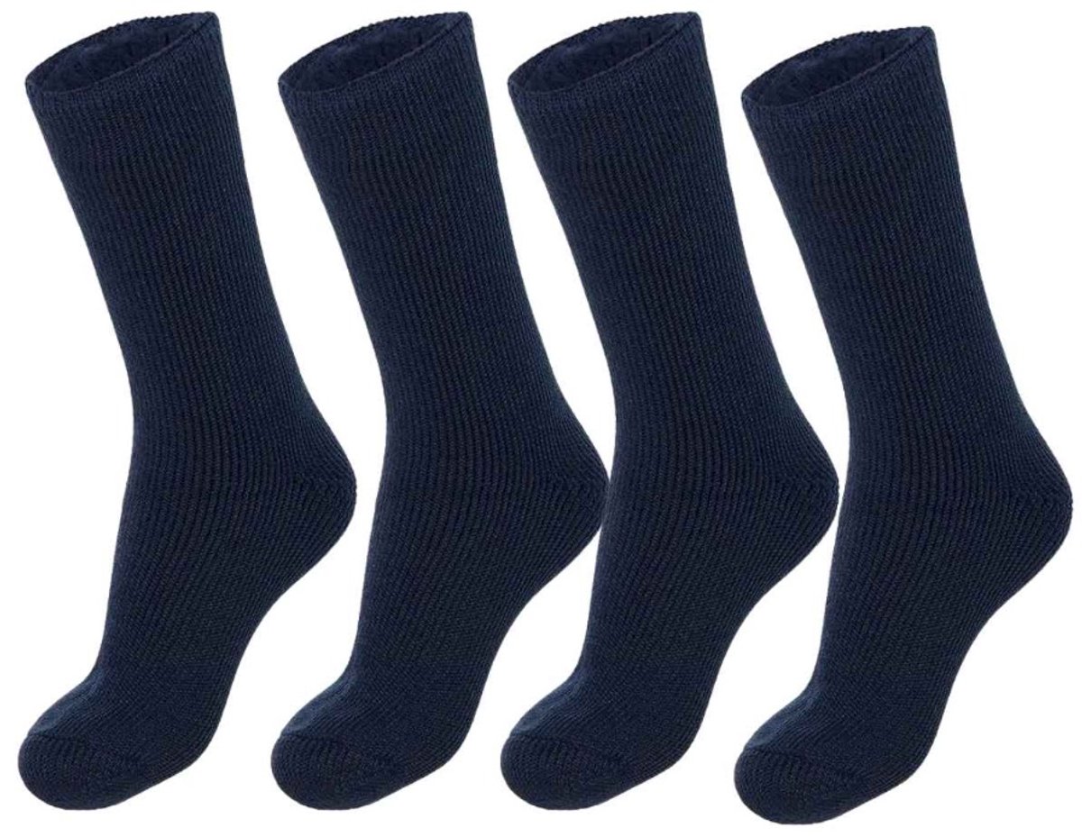Heatkeeper Dames Thermo Sokken 4 paar Dark Jeans Blauw