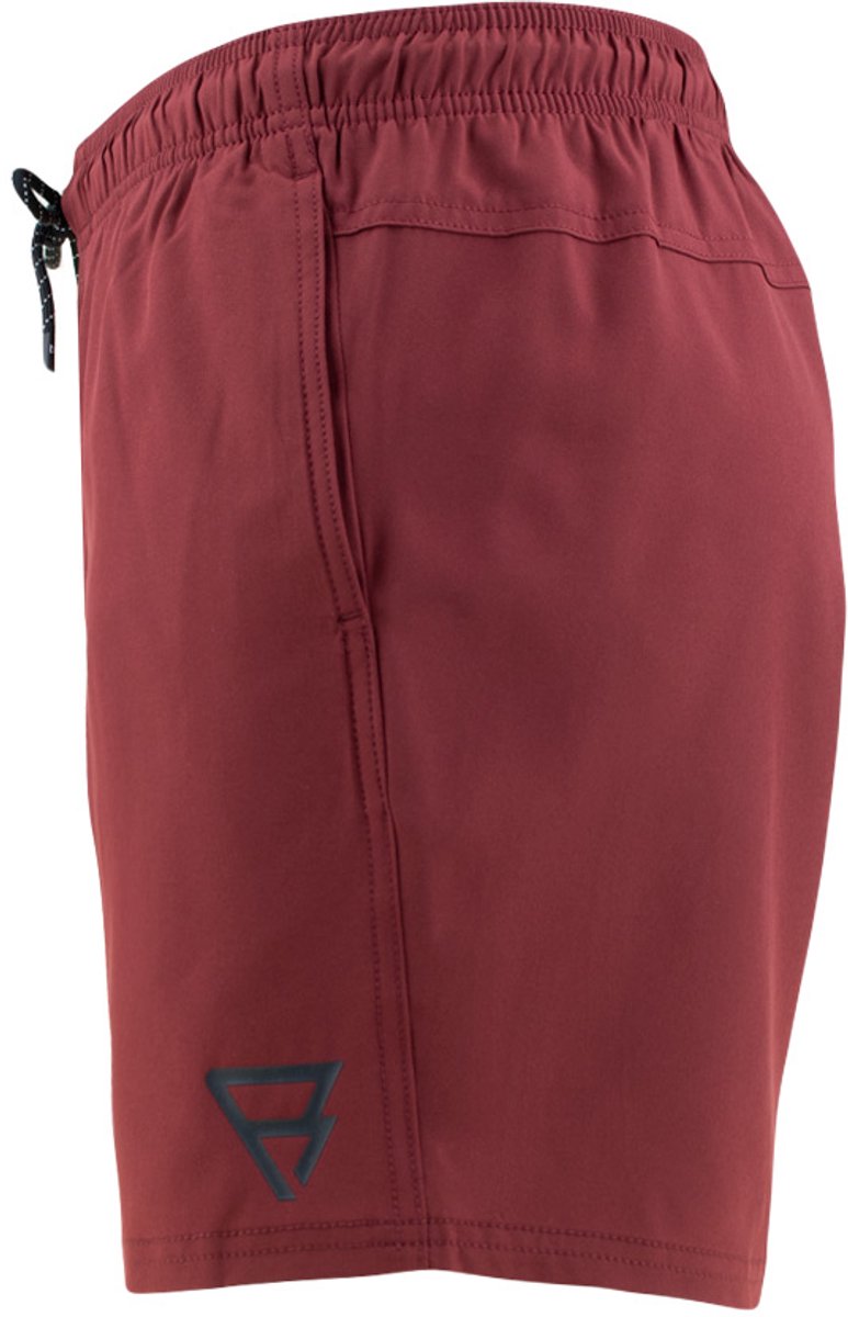 Brunotti Bru - conic Zwembroek Heren - Zwemshort met 4 - Way Stretch - Rust Red — afbeelding 10