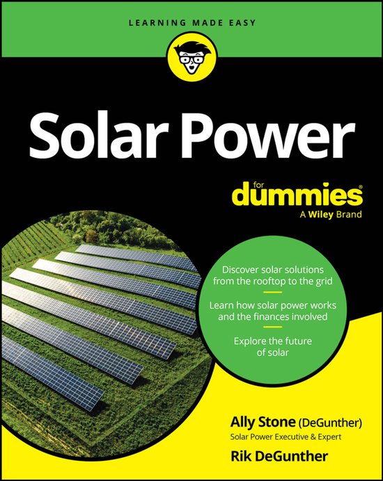 Solar Power For Dummies - cover