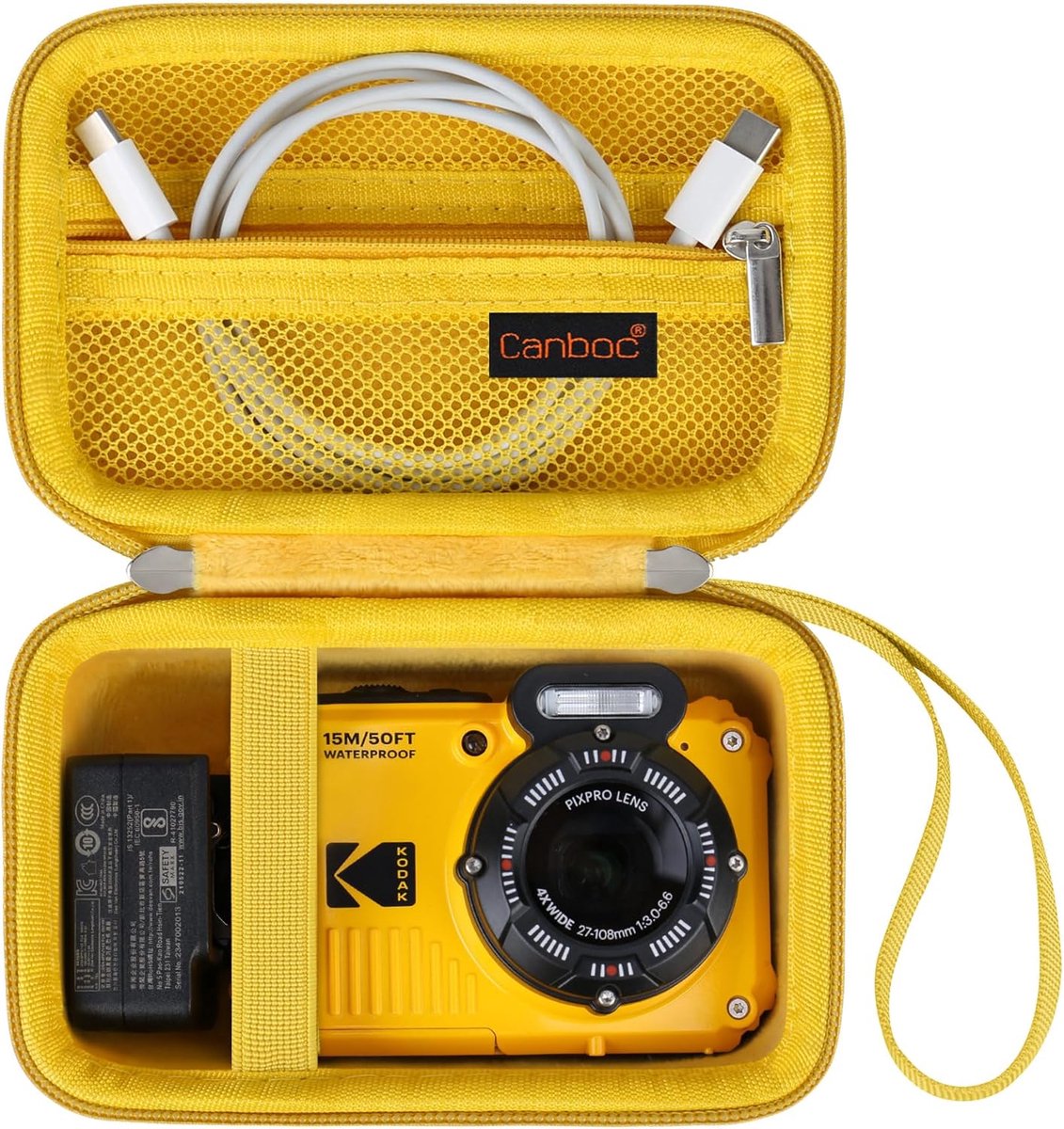 Camera Draagtas - Opbergtas Beschermhoes - Waterdichte Camera - Robuuste Constructie