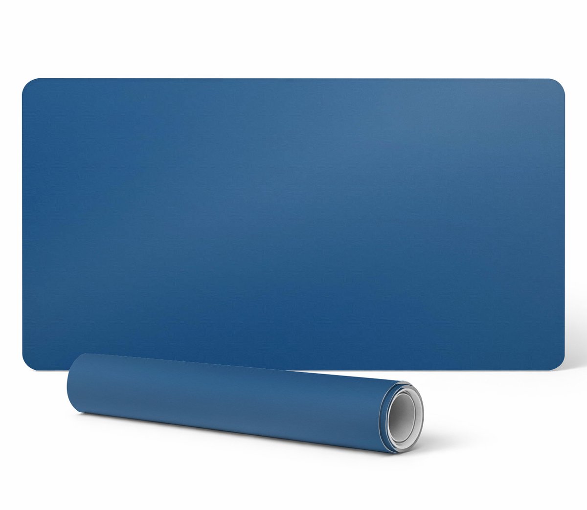 Antislip gaming bureaumat van vinyl, blauw, 100x50 cm