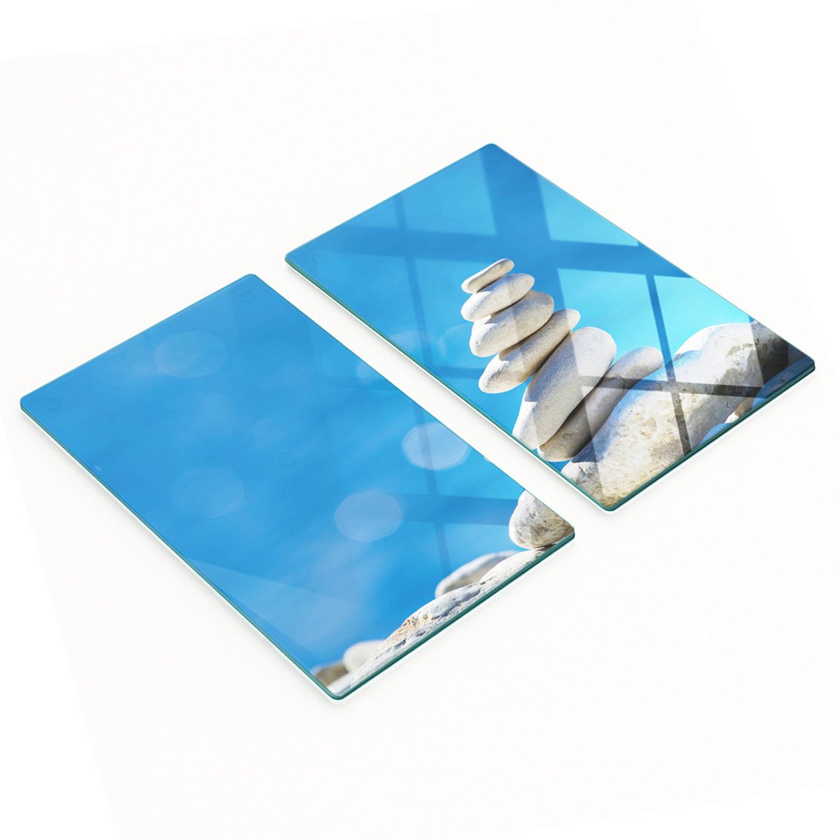 Multifunctionele decoratieve keukenplanken van geharde steen, 2x30x52 cm
