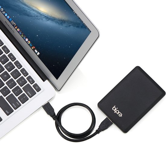 Draagbare Externe Harde Schijf 2,5 inch USB 3.0 (160 GB) - Zwart van Merkloos — afbeelding 2