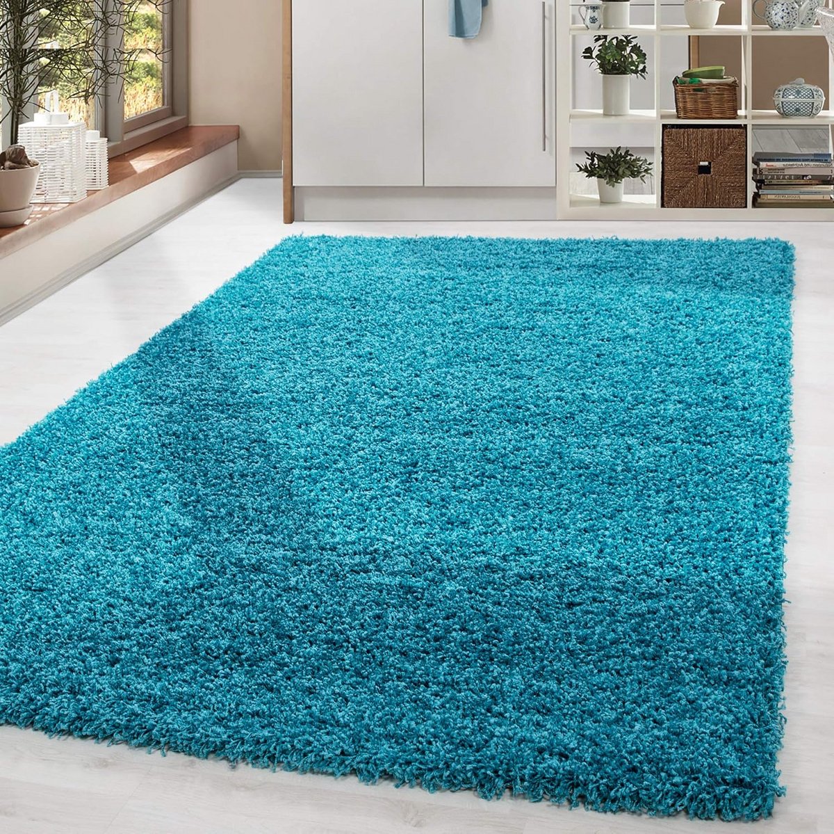 Hoogpolig Vloerkleed - Shaggy Tapijt - Woonkamer Decoratie - Geschikt voor Vloerverwarming