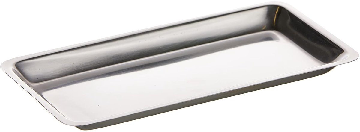 RVS Tandenbak Rvs Opslagbakje voor Instrumenten 208x109x15 mm