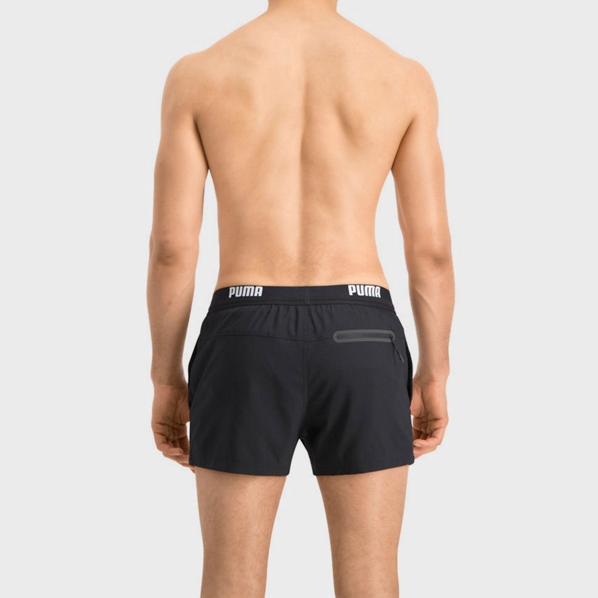 PUMA Swim Logo Short Heren Zwembroek - zwart — afbeelding 13