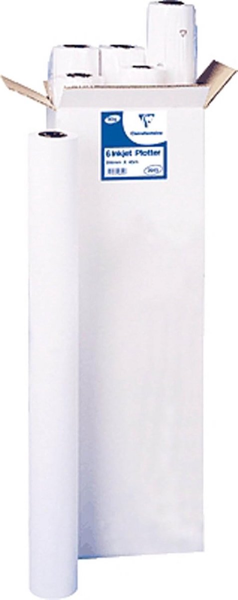 Plotter Papier - Grootformaat Papier - Technische Tekeningen - Hoge Witheid Opaque - 90 Gram - Wit