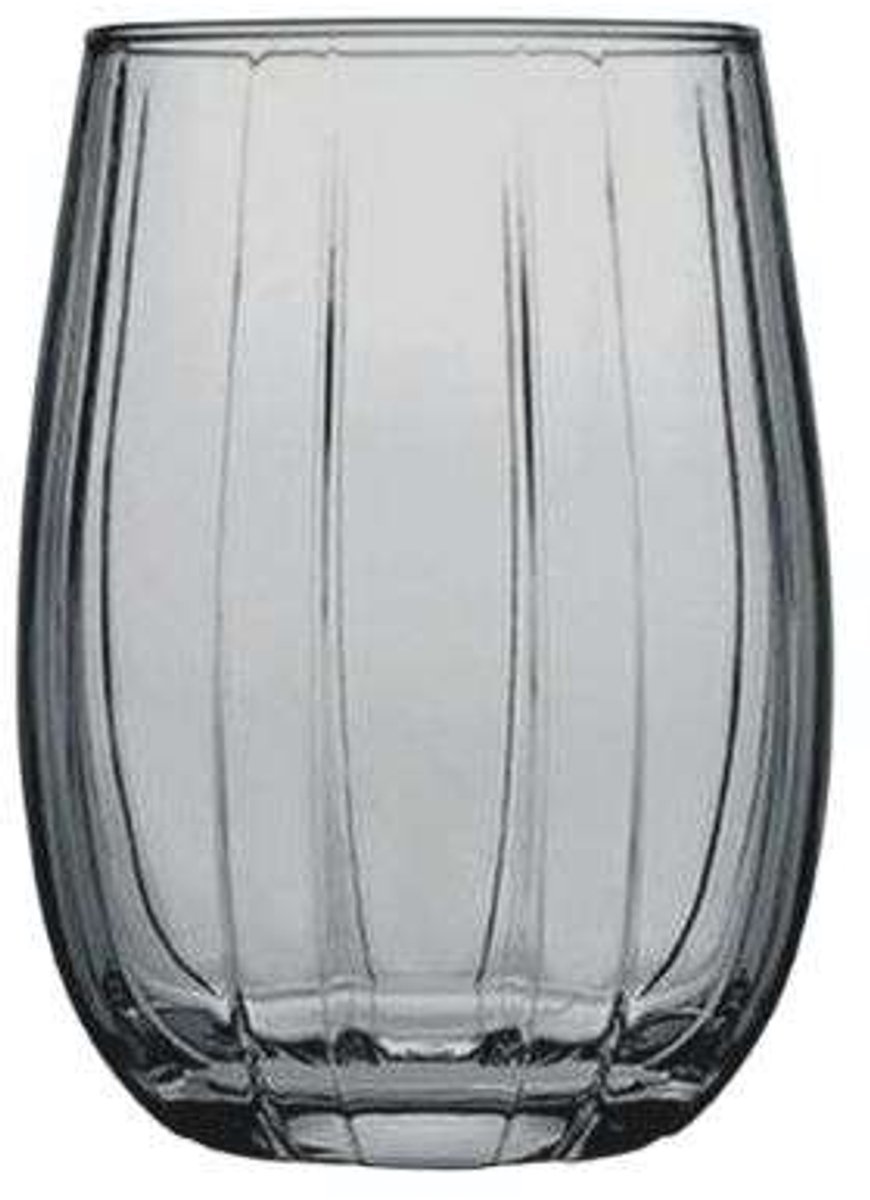 Pasabahce - drinkglas set - LINKA 420405 - 380ml - grijs - 3 stuks - glas - vaatwasbestendig
