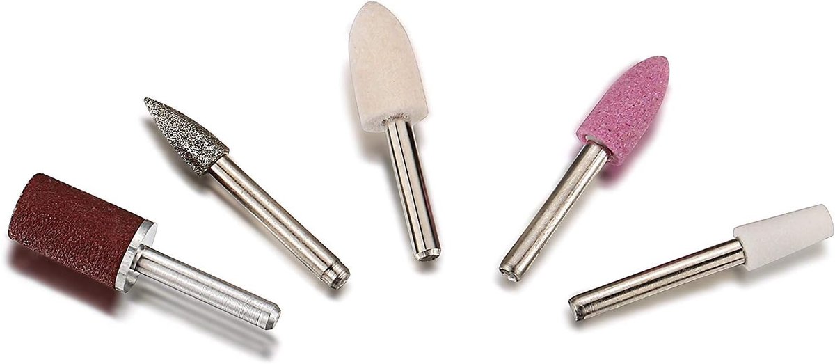 10 Stuks Vervangende Nagelvijl Bits voor Elektrische Manicure Pedicureset