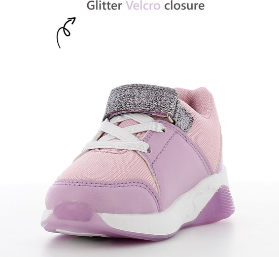 Leomil - Frozen - Baskets lumineuses pour filles - Chaussures Enfants - Pointure 30