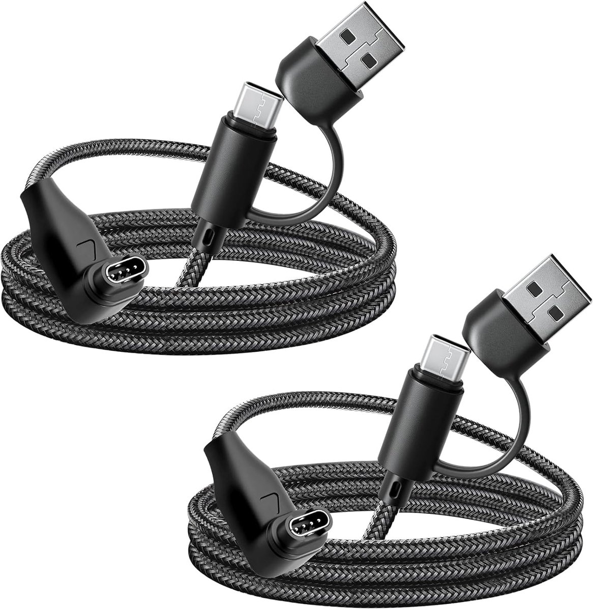 Oplaadkabel 2-in-1 voor Smartwatch 120cm - Opladen & Data Kabel voor Diverse Modellen
