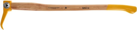 Handsappie met Hickory Houten Steel - Ergonomisch en Rugvriendelijk Houtverplaatsen van Handsappie — afbeelding 5