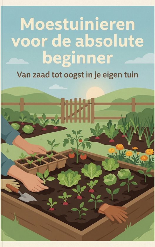 Moestuinieren voor de absolute beginner - cover