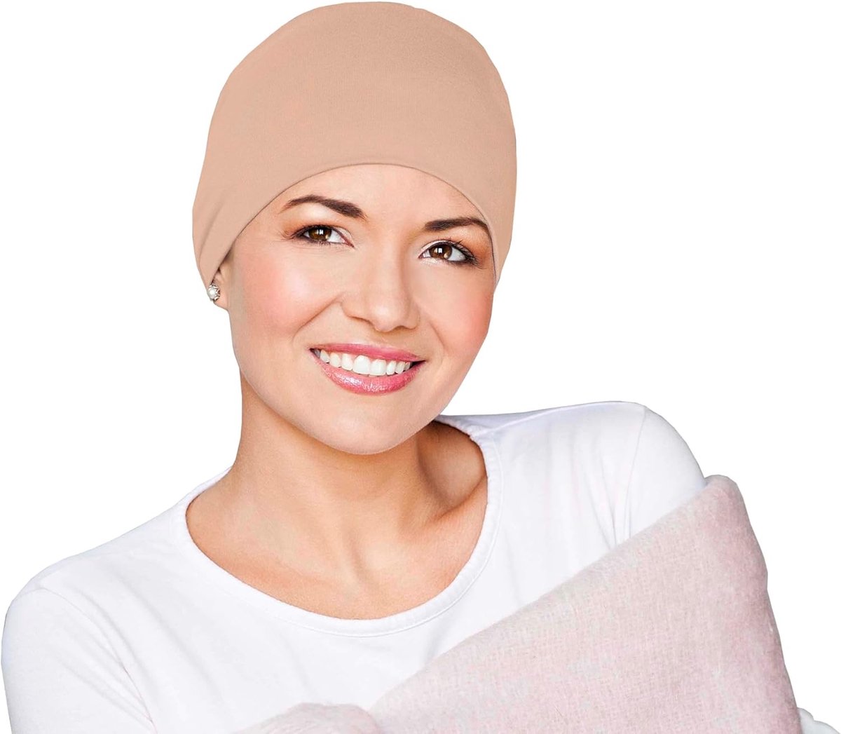 Zachte Katoenen Slaapmuts Unisex - Comfortabele Chemo Hoofdbedekking voor Nachtrust