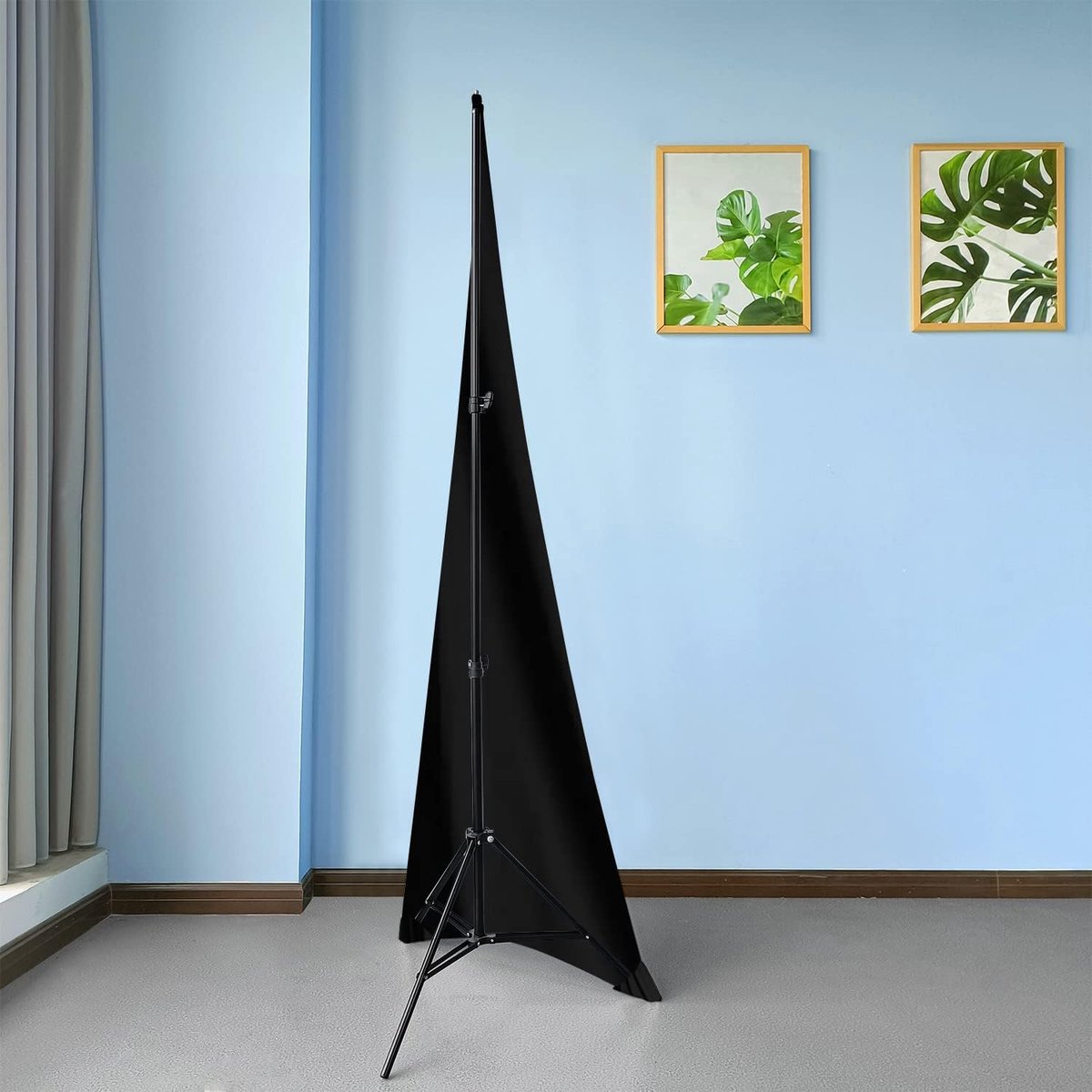 Rekbare Speaker Standaard Bekleding Zwart voor DJ, Feest en Evenementen