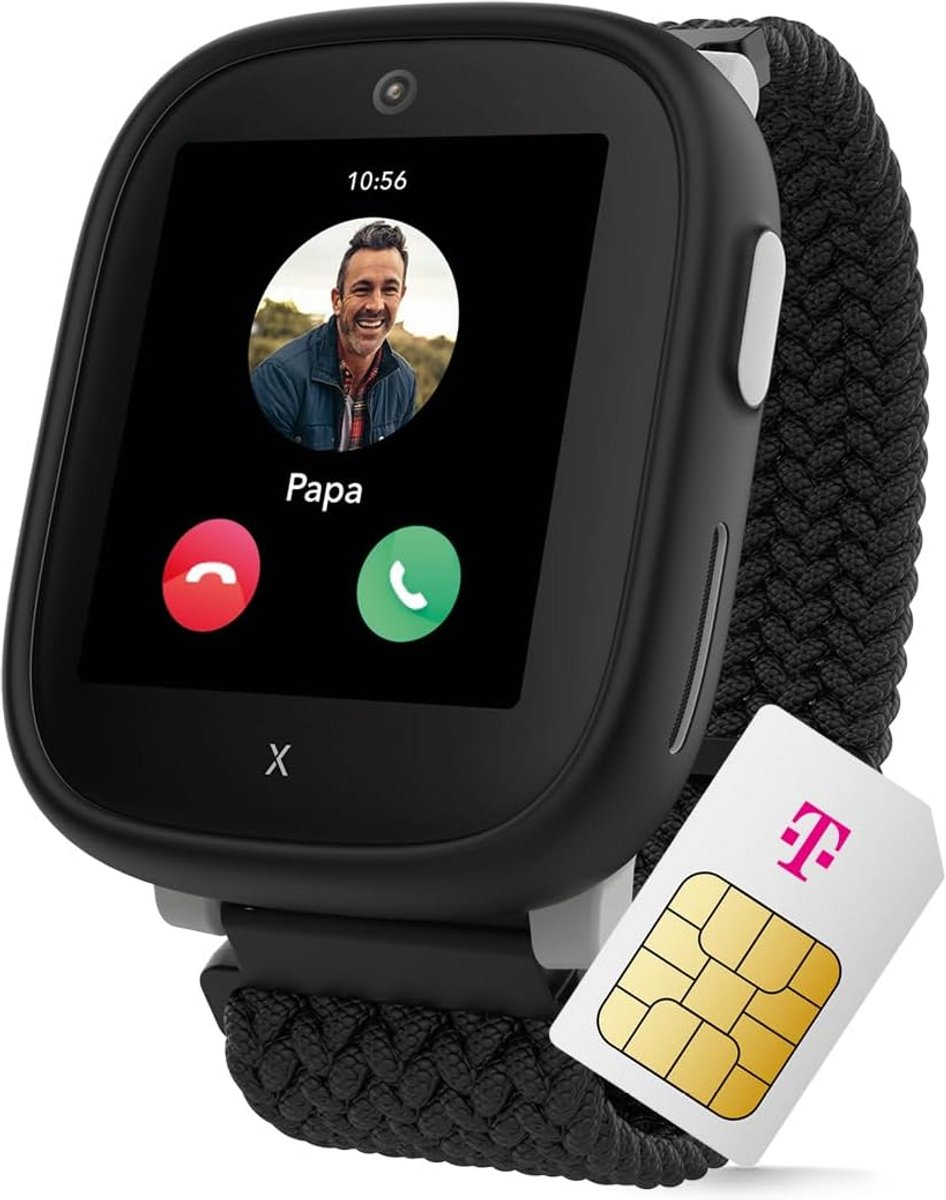 Kinderen Smartwatch met GPS Tracker, Bellen en SOS Functie - Waterdicht en Camera