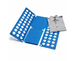 XEMM Kleding vouwplank - Kleding Organizer - Vouwplank voor Shirts - Vouwplank voor kleding - 70 x 50 cm - Blauw