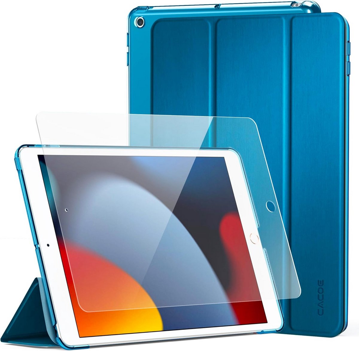 Robuuste Tablethoes met Screenprotector voor iPad 10,2 inch (7e, 8e, 9e Generatie)