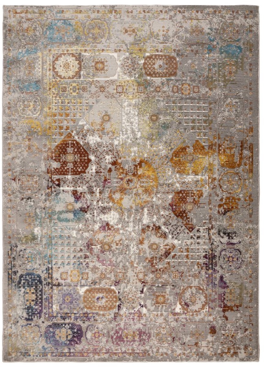 Picasso Feraghan – Vintage – Laagpolig Vloerkleed – Multi / Beige – 80x150 cm