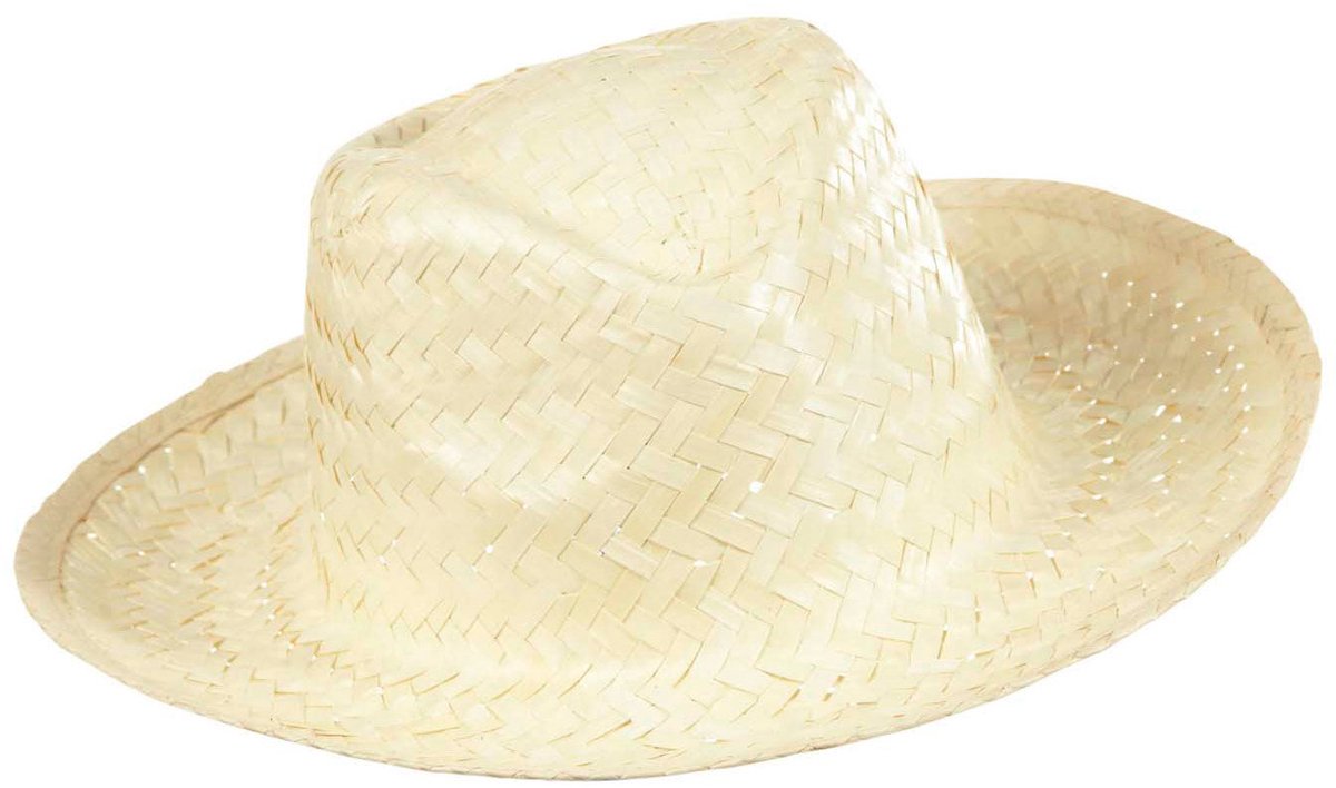 Cowboyhoed Stro Wit