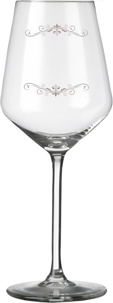 Gegraveerd Wijnglas met Gepersonaliseerde Naam of Tekst - Uniek Cadeau