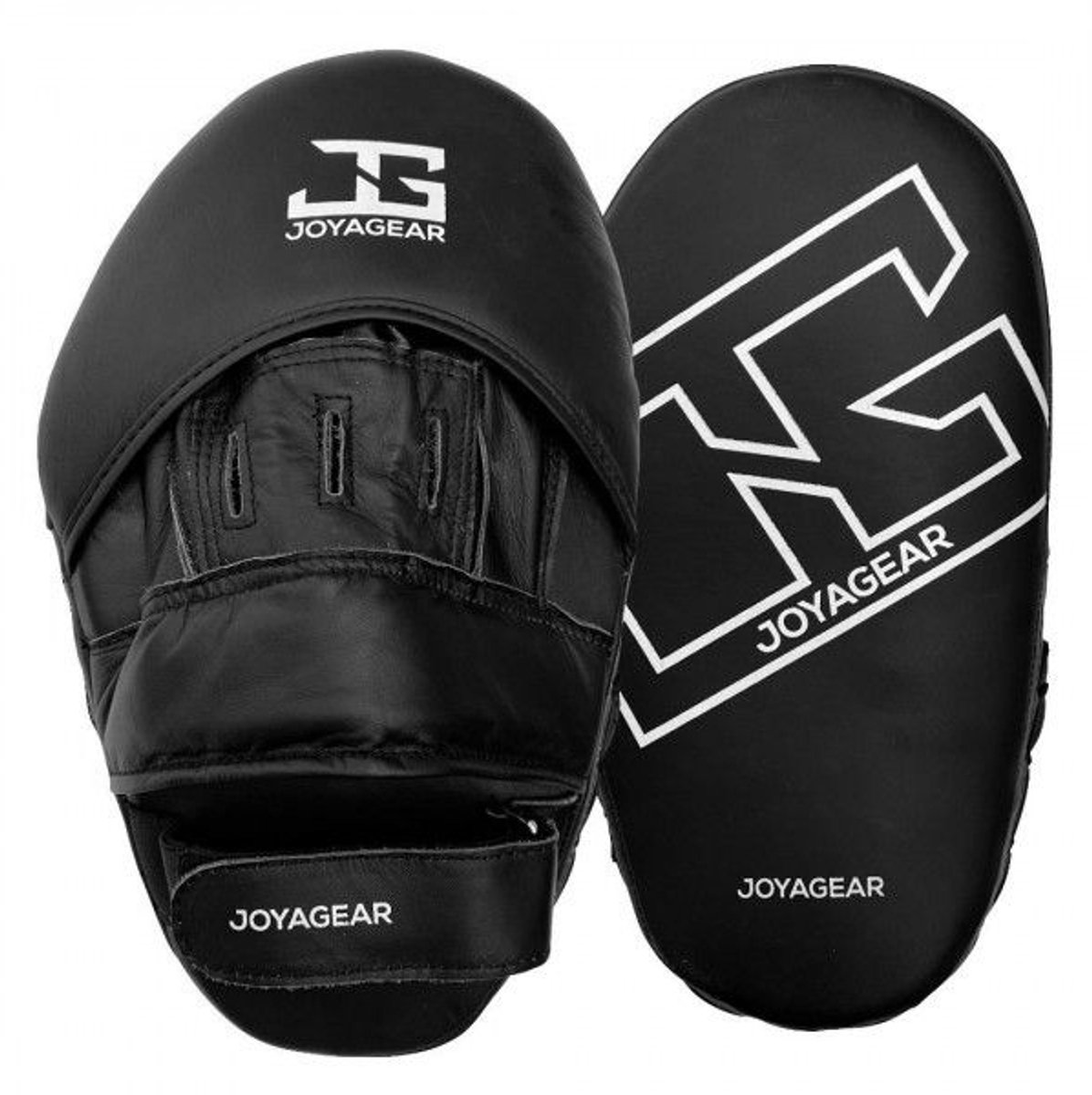 Joya Handpads Lang - Gebogen - Zwart met wit