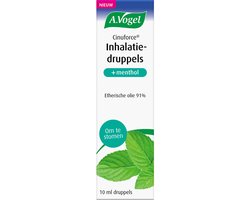 A.Vogel Inhalatiedruppels - Om vrijer te ademen door de neus - 10 ml