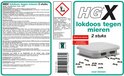 HGX lokdoos tegen mieren, 2 stuks. Ideaal voor binnen, onopvallend. Voor binnen.