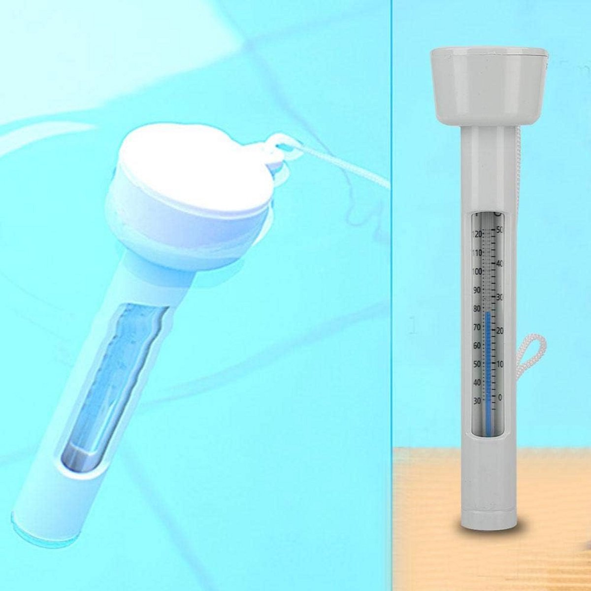 Drijvende Waterthermometer voor Zwembad en Buiten - Nauwkeurige Temperatuurmeter