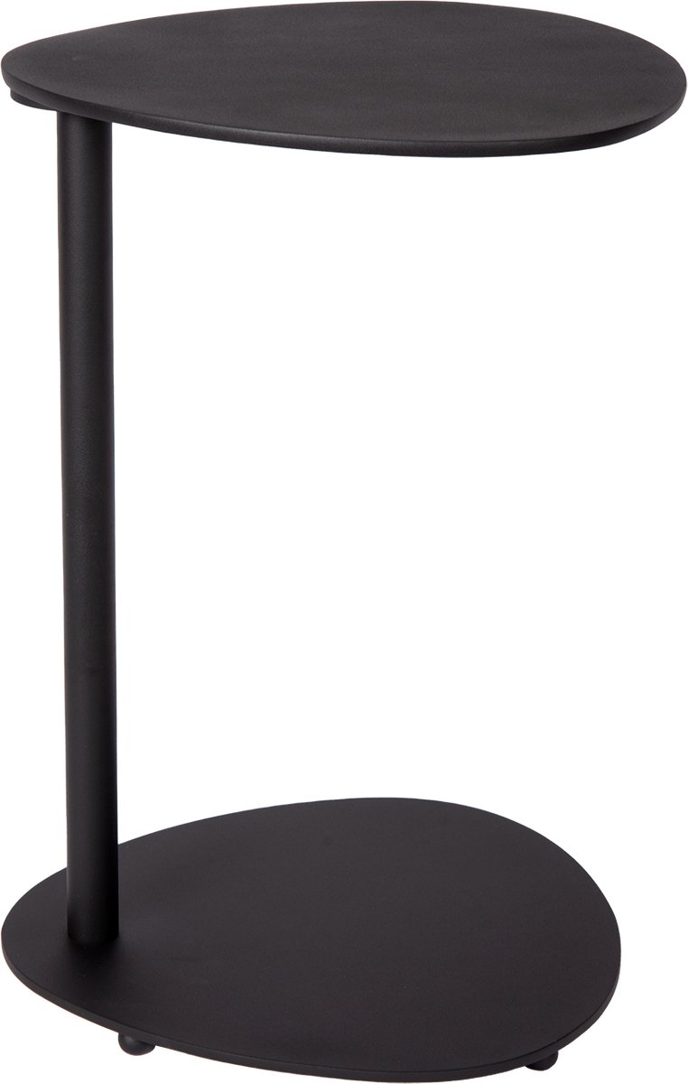 Atmooz - Bijzettafel Coco - Zwart - Rond - Design - 32x35x52 cm - Metaal met Poedercoating - Stijlvolle Tafel voor Modern Interieur