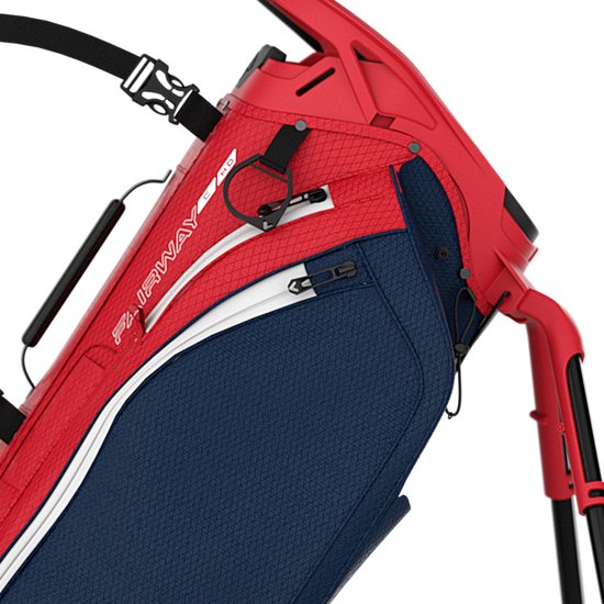 Callaway Fairway C Hyper Dry Standbag 2026 - Rood Wit Blauw van Merkloos — afbeelding 4