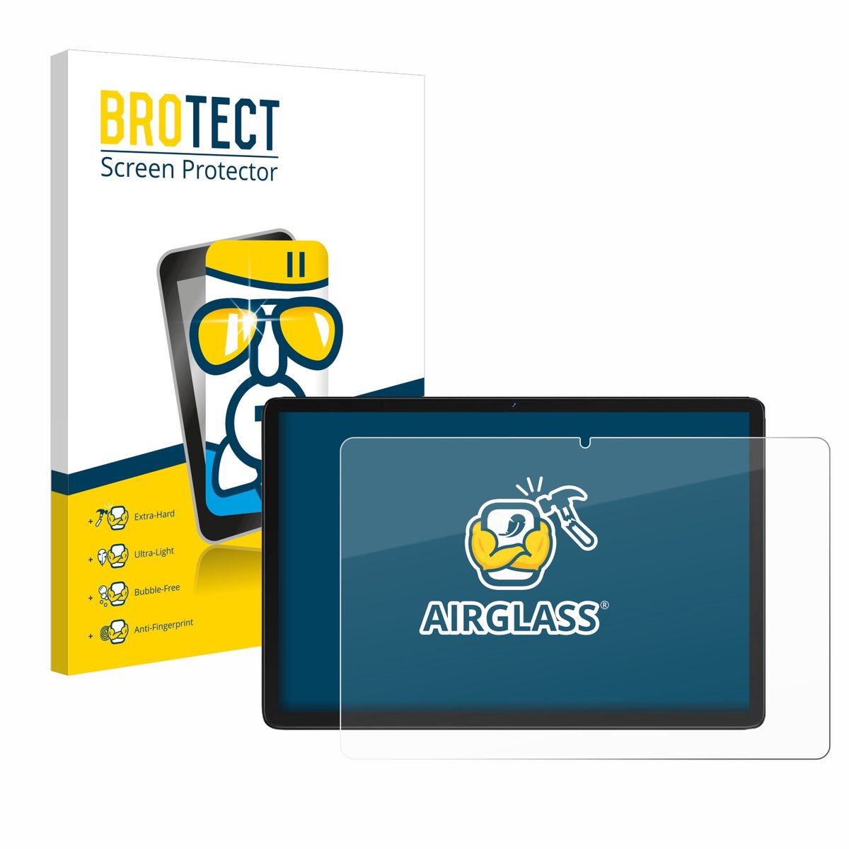 Screenprotector voor Feonal D106 10.1" Beschermglas transparant