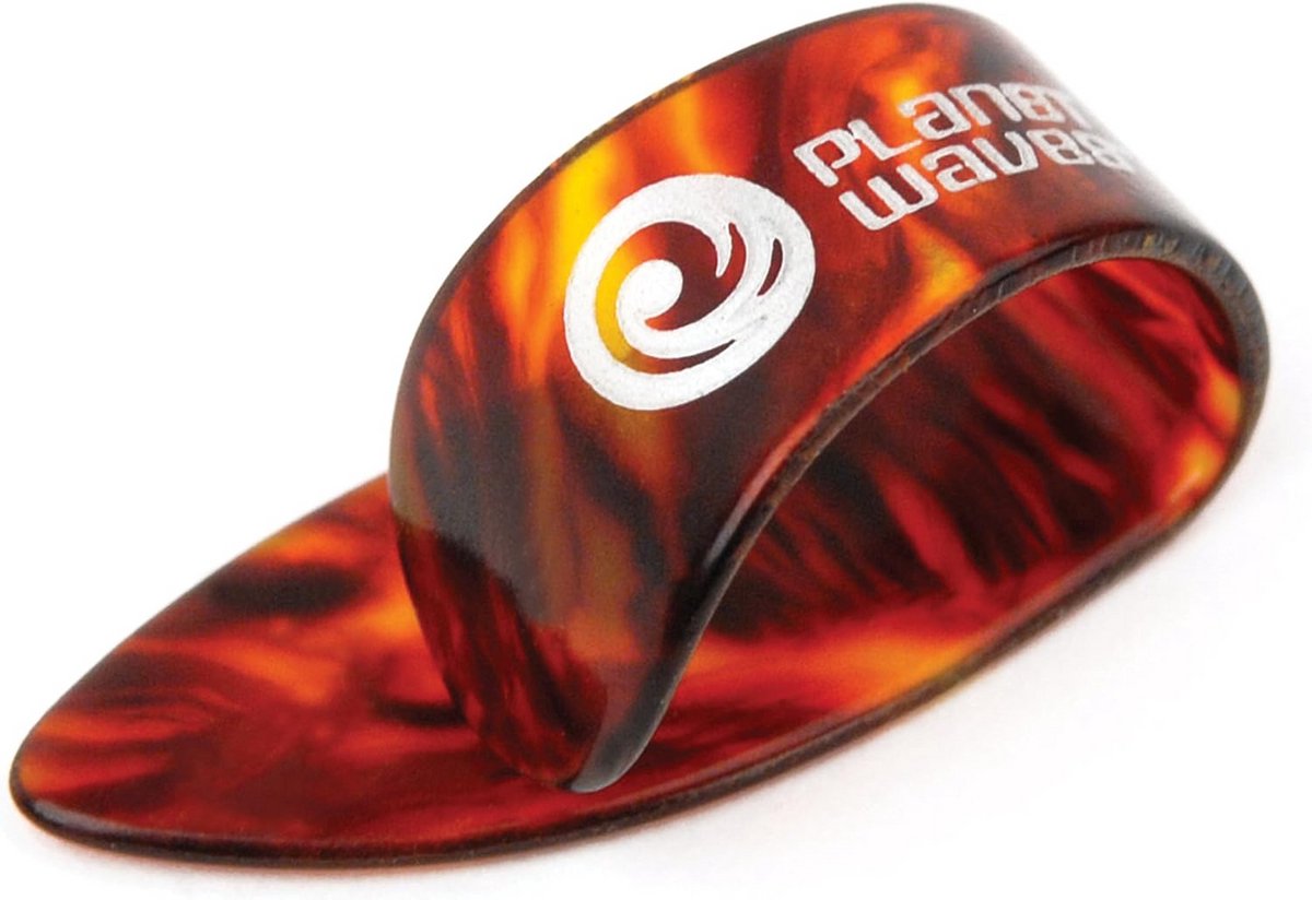 50x Celluloid Duimplectrums Medium Schelpkleur - Duurzaam Gitaar Duim Plectrum