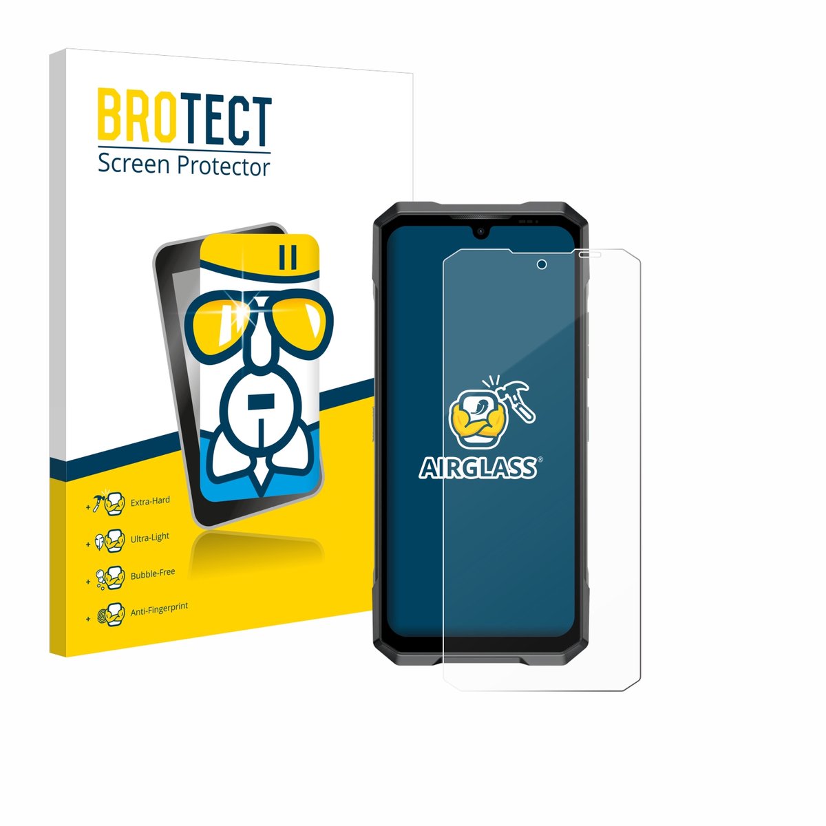 Screenprotector voor Doogee Blade GT Beschermglas transparant
