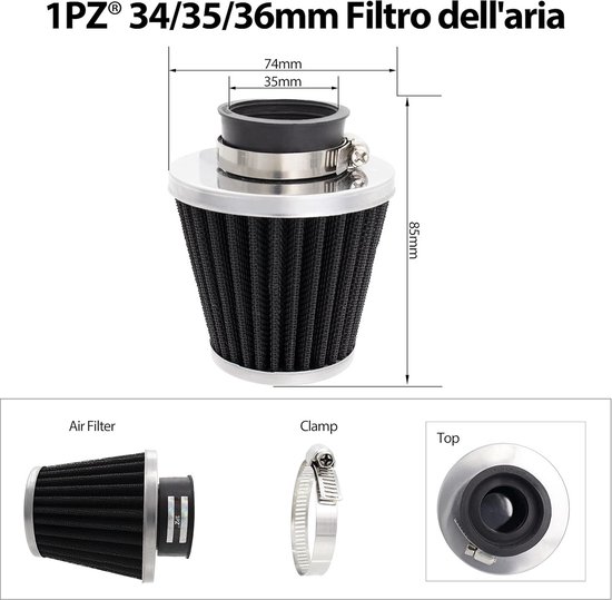 Carburateur 19 mm met Elektrische Start voor 2-Takt Quad (50cc t/m 110cc) — afbeelding 3